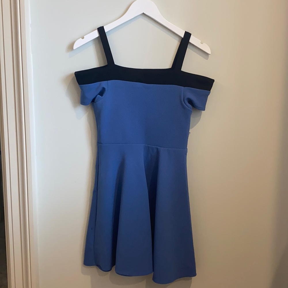 Blue dress